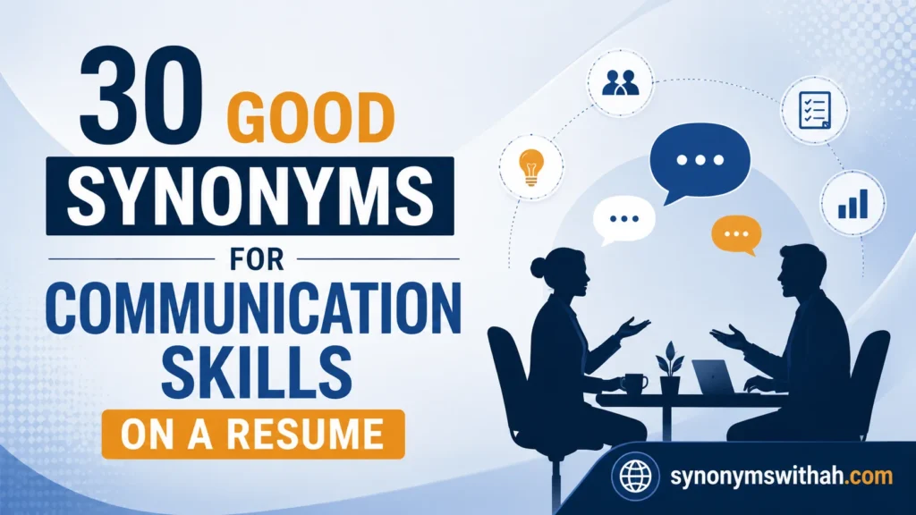 Good Synonyms for Communication Skills on a Resume
